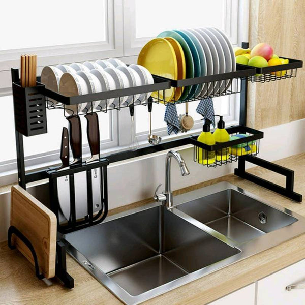 Escurridor de Platos en Acero Inoxidable